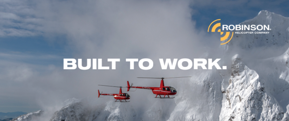 Robinson Helicopter — Built to Work. Southern Maine Aviation is an authorized Robinson Service Center.